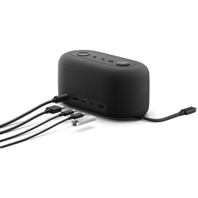 Microsoft Audio Dock Laptop and Confrencing Docking Station, Black (IVF-00001)