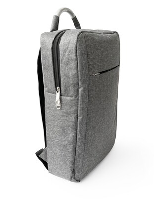 Club Rochelier Techo Collection 600D Polyester Backpack, Grey (CRB1221)