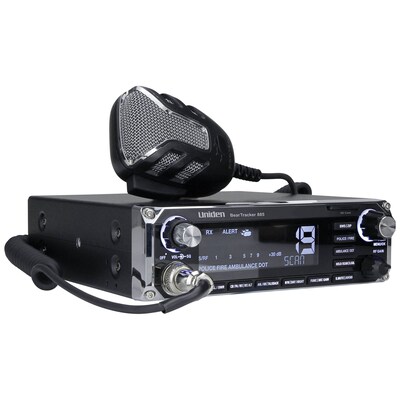 Uniden Hybrid CB Radio/Digital Scanner, Black (UNNBEARTRCK885)