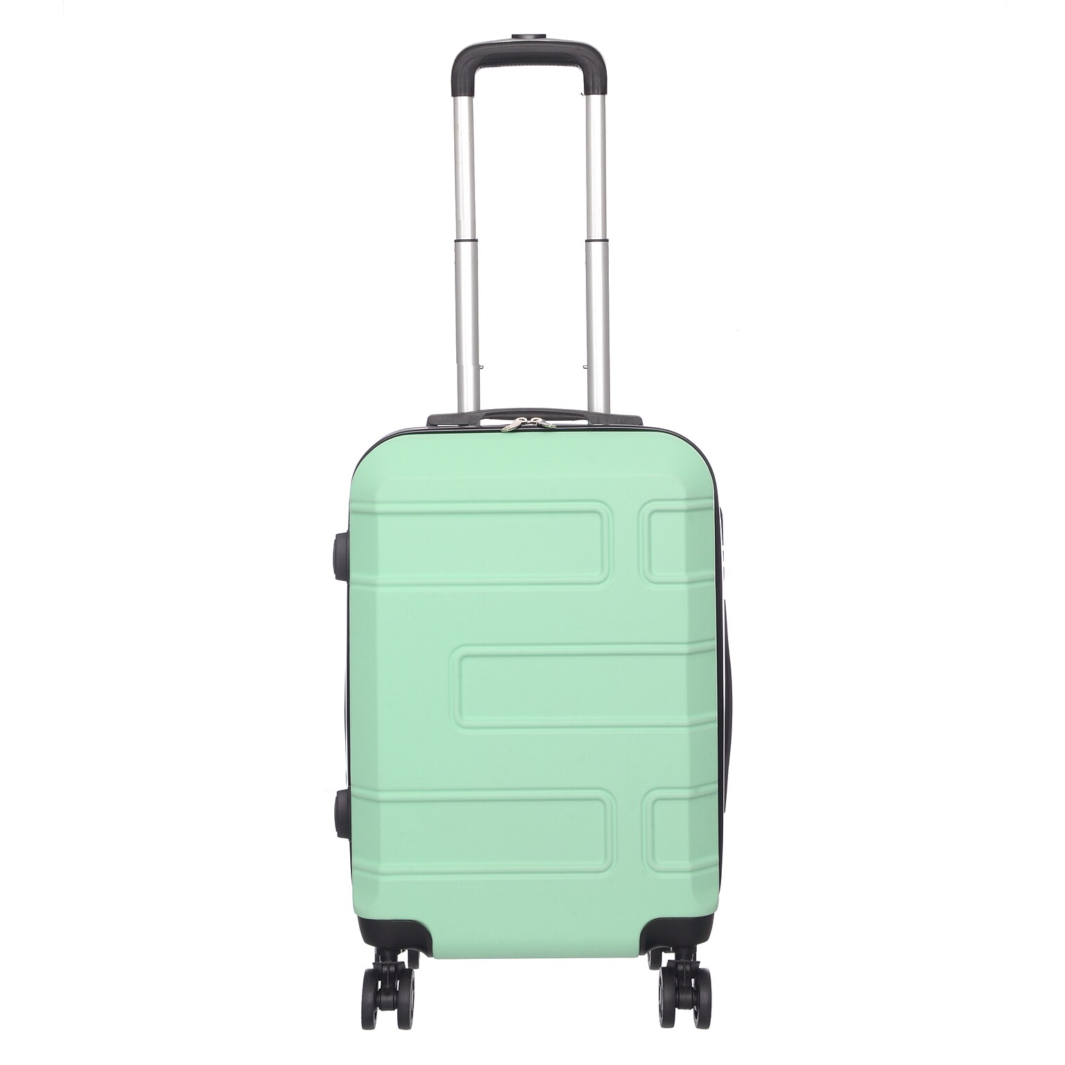 NICCI Deco Collection ABS Plastic Luggage, Mint (CRL010S)