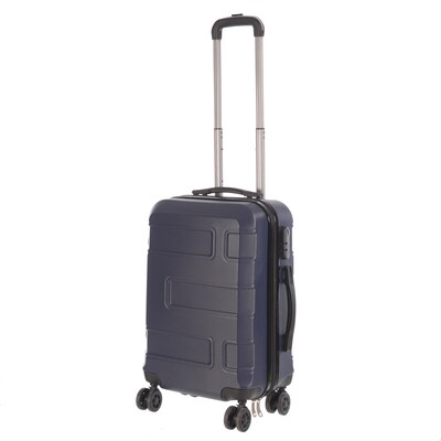NICCI Deco Collection ABS Plastic Luggage, Dark Blue (CRL010S)