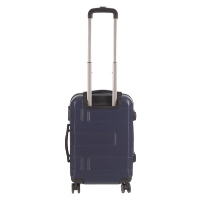 NICCI Deco Collection ABS Plastic Luggage, Dark Blue (CRL010S)