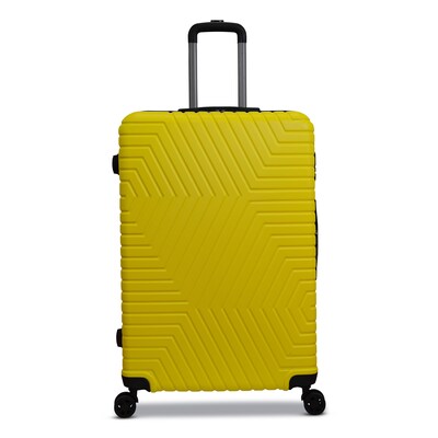 NICCI Lattitude Collection ABS Plastic 3P Set Luggage, Yellow (CRL015)