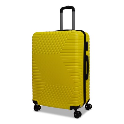 NICCI Lattitude Collection ABS Plastic 3P Set Luggage, Yellow (CRL015)