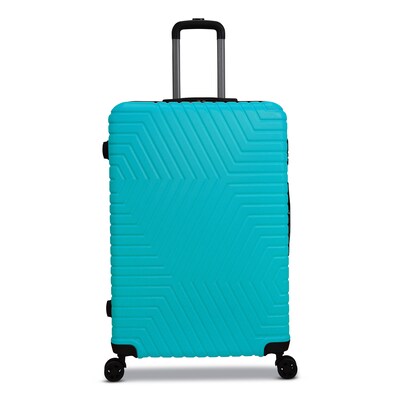 NICCI Lattitude Collection ABS Plastic 3P Set Luggage, Aqua (CRL015)