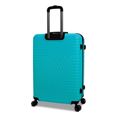 NICCI Lattitude Collection ABS Plastic 3P Set Luggage, Aqua (CRL015)