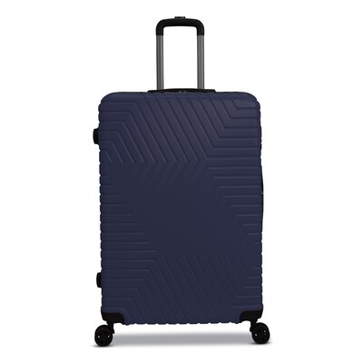 NICCI Lattitude Collection ABS Plastic 3P Set Luggage, Dark Blue (CRL015)