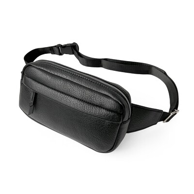 Nicci Handbag Collection P.U Ladies Waistbag, Black, 5.12 (NH04)