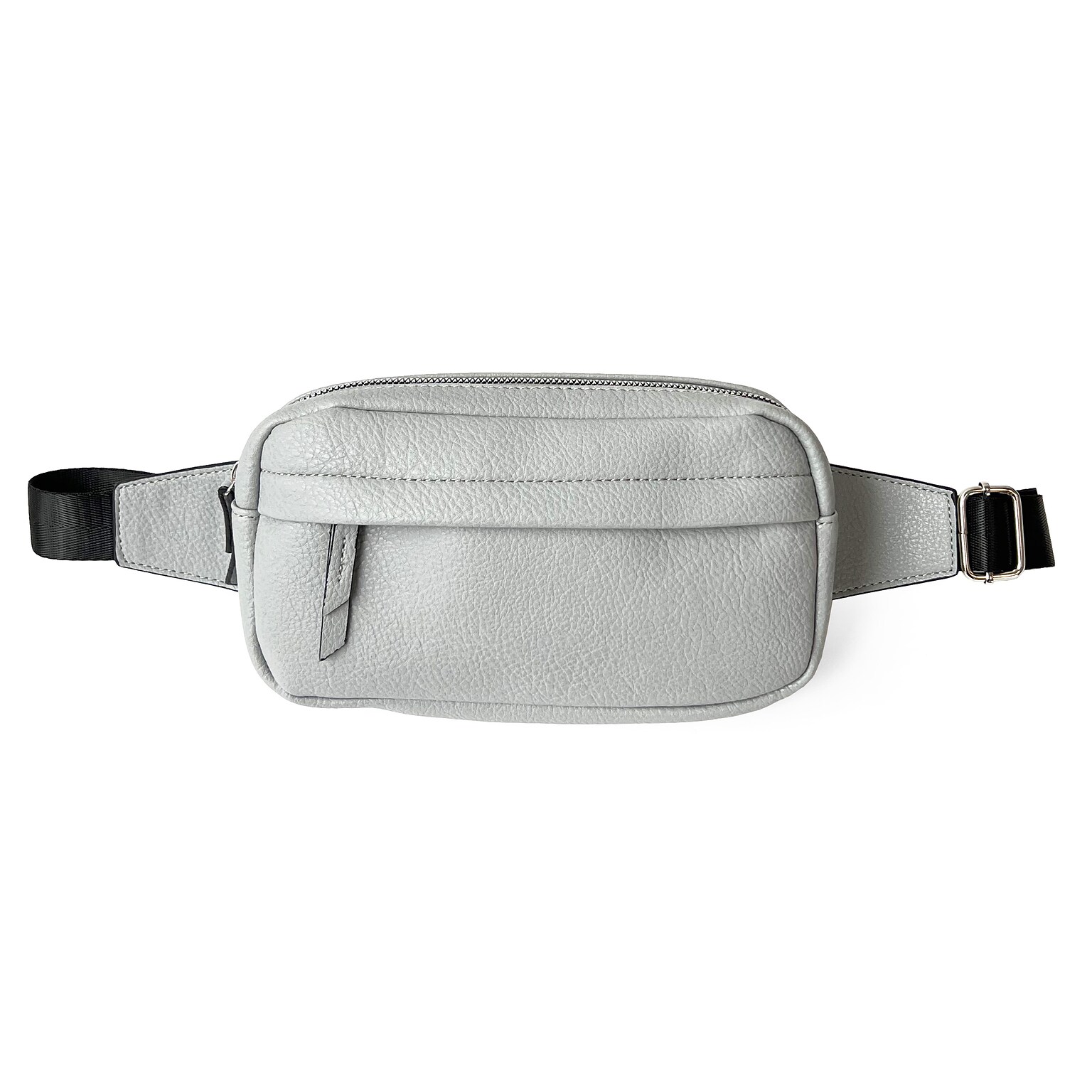 Nicci Handbag Collection P.U Ladies Waistbag, Light Grey, 5.12 (NH04)