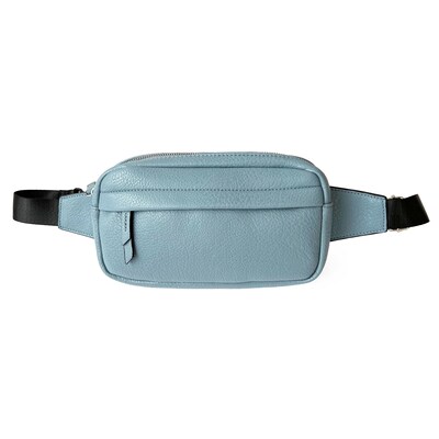 Nicci Handbag Collection P.U Ladies Waistbag, Powder Blue, 5.12 (NH04)