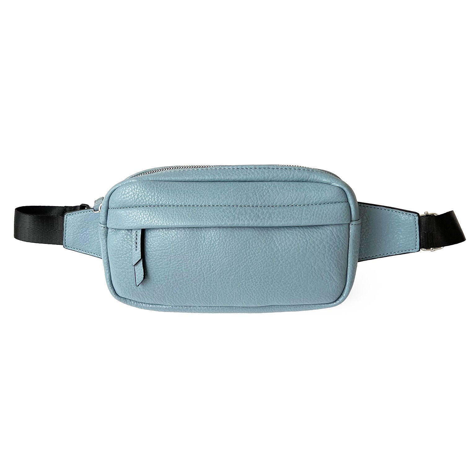 Nicci Handbag Collection P.U Ladies Waistbag, Powder Blue, 5.12 (NH04)