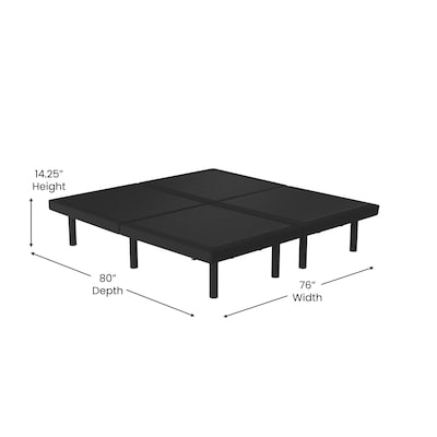 Flash Furniture Selene Adjustable Bed Base with Wireless Remote, Split King (ALDM0201SPK)