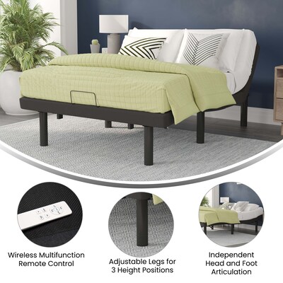 Flash Furniture Selene Adjustable Bed Base with Wireless Remote, Twin XL (ALDM0201TXL)
