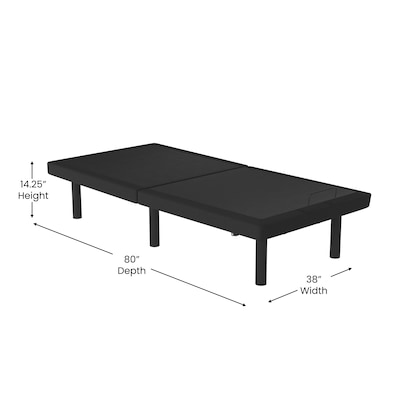 Flash Furniture Selene Adjustable Bed Base with Wireless Remote, Twin XL (ALDM0201TXL)