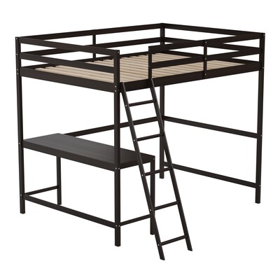 Flash Furniture Riley Loft Bed Frame with Desk, Full (MHLBD5ESPF)