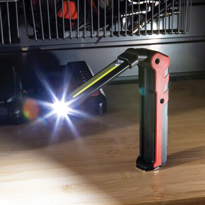 Dorcy Flex COB LED Foldable Work Light, Red/Black (41-4343)