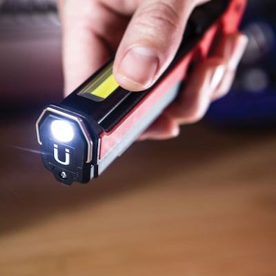 Dorcy Flex COB LED Foldable Work Light, Red/Black (41-4343)