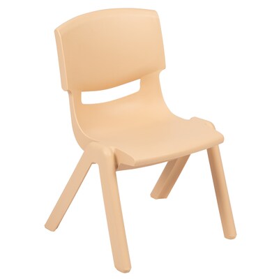 Flash Furniture Emmy Crescent Activity Table Set, Height Adjustable, 25.125" x 35.5", Natural (YU09332CIRTBLNT)