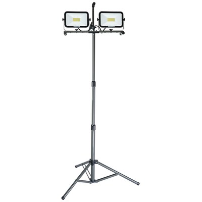 Genesis 13,000-Lumen Dual-Head LED Work Light with Tripod, Gray (GWL13130T)