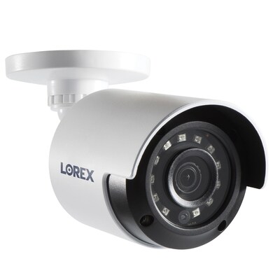 Lorex 1080p HD Outdoor Security System with 4 1TB DVR & Weatherproof Bullet Security Cameras, 8-Channel, White (D24281B-2NA4-E)