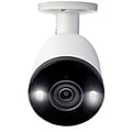 Lorex 4K Ultra HD Indoor/Outdoor Add-on IP Bullet Security Camera with Smart Deterrence, White (E893