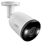 Lorex 4K Ultra HD Indoor/Outdoor Add-on IP Bullet Security Camera with Smart Deterrence, White (E893AB-E)