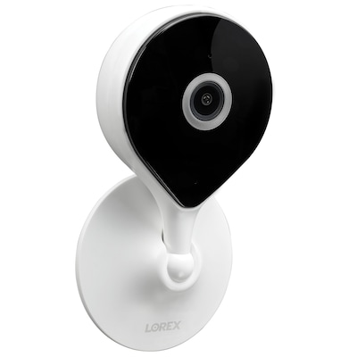 Lorex 2K QHD Indoor Wi-Fi Smart Security Camera with Person Detection, White (W461ASC-E)