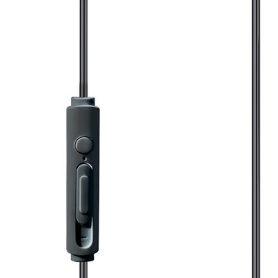 XYST In-Ear Earbuds with Microphone, Black (XYS-E3512BK)