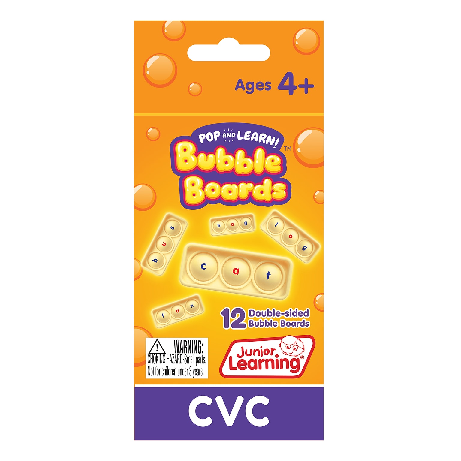 Junior Learning® CVC Pop and Learn™ Bubble Boards (JRL682)