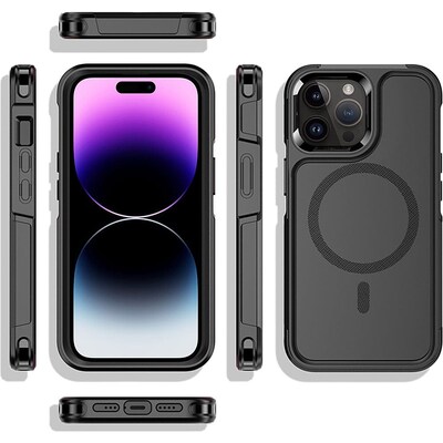 SaharaCase Armor Series Hard Shell Case for Apple iPhone 14 Pro, Black (CP00357)