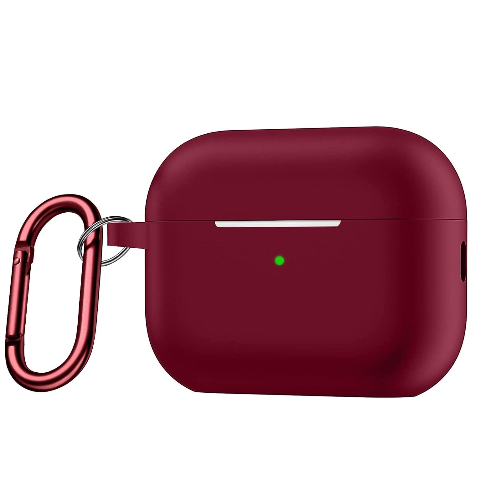 SaharaCase Silicone Case for AirPods Pro 2 (2nd Generation), Burgundy