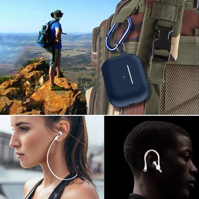 SaharaCase Silicone Case for AirPods Pro 2 (2nd Generation), Blue