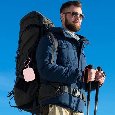 SaharaCase Silicone Case for AirPods Pro 2 (2nd Generation), Pink