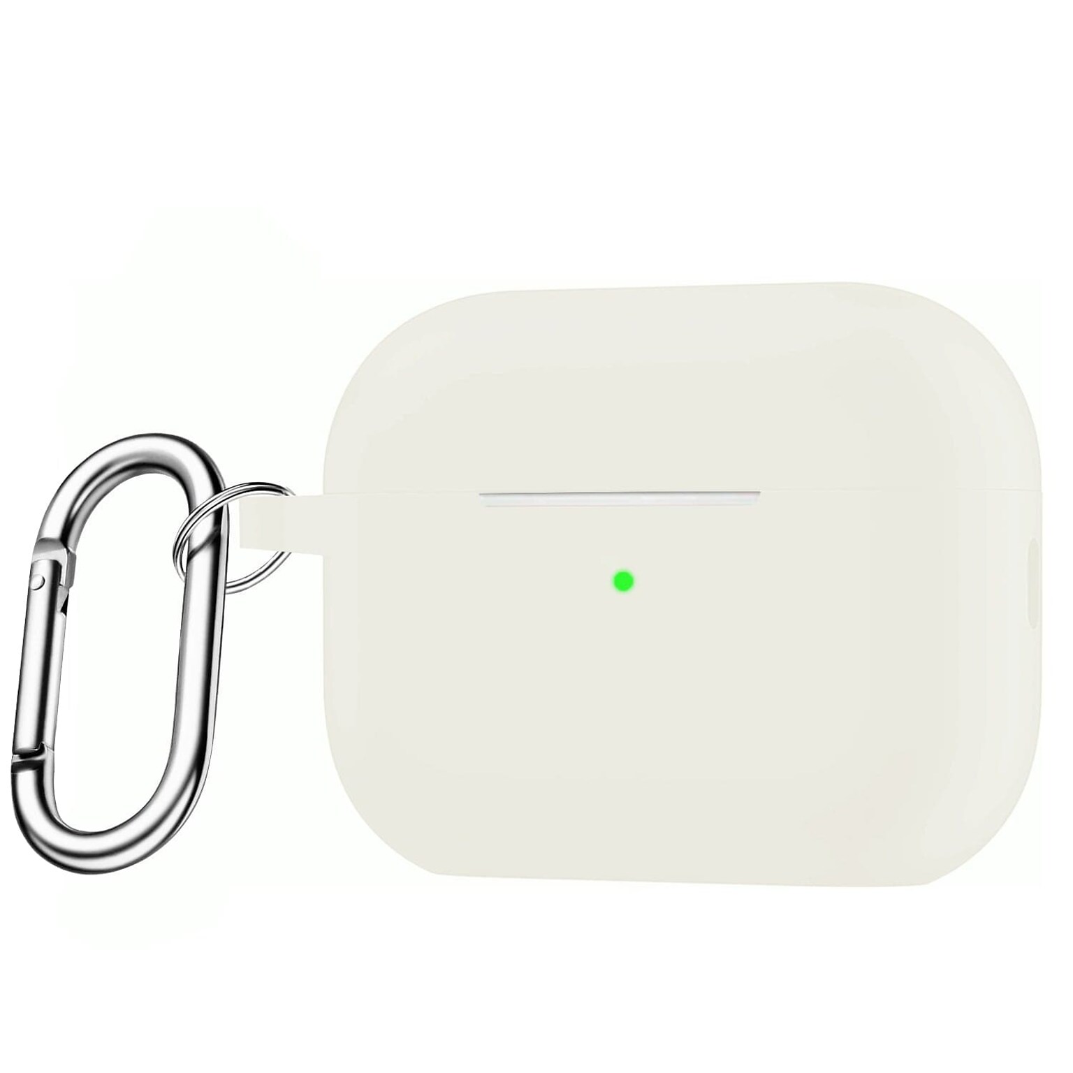 SaharaCase Silicone Case for AirPods Pro 2 (2nd Generation), Glow White