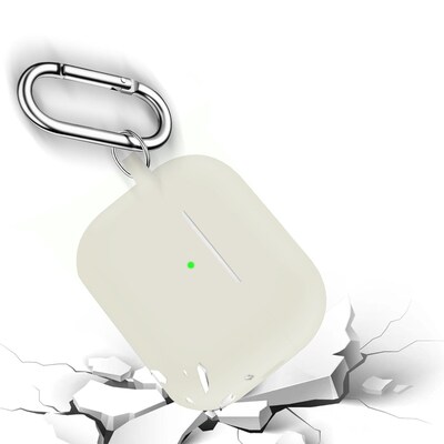 SaharaCase Silicone Case for AirPods Pro 2 (2nd Generation), Glow White