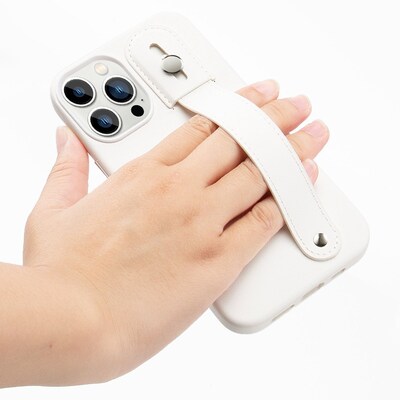 SaharaCase FingerGrip Series Case for Apple iPhone 14 Pro, White (CP00348)