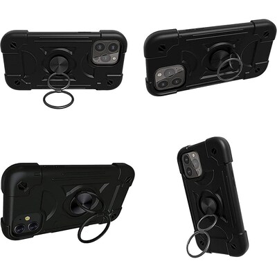 SaharaCase DualShock Series Case for Apple iPhone 14 Pro, Black (CP00356)