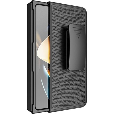 SaharaCase Slim Hard Shell Case for Samsung Galaxy Z Fold4, Black (CP00307)