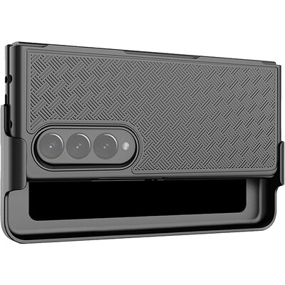 SaharaCase Slim Hard Shell Case for Samsung Galaxy Z Fold4, Black (CP00307)