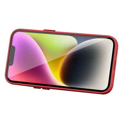 SaharaCase FingerGrip Series Case for Apple iPhone 14 Plus, Red (CP00331)