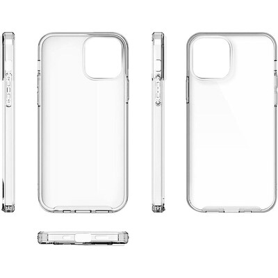 SaharaCase Hybrid-Flex Hard Shell Case for Apple iPhone 14, Clear (CP00316)