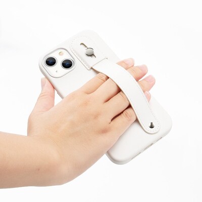 SaharaCase FingerGrip Series Case for Apple iPhone 14 Plus, White (CP00330)