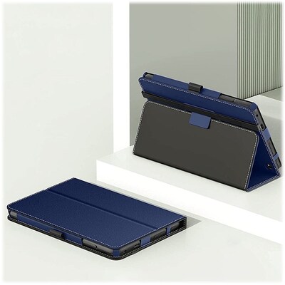 SaharaCase Hand Strap Series Folio Case for Amazon Fire 7 (2022), Blue (TB00250)