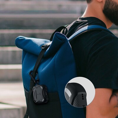 SaharaCase Cyber Armor Case for Apple AirPods Pro 2 (2nd Generation), Black