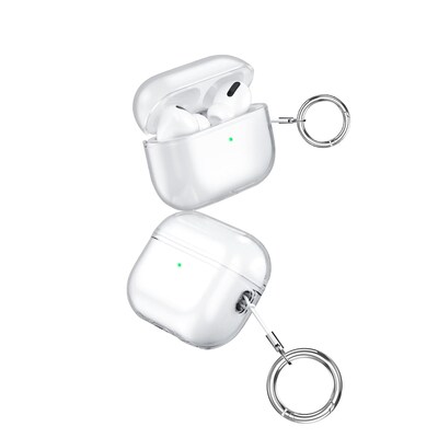 SaharaCase Hybrid Flex Series Case for Apple AirPods Pro 2 (2nd Generation), Clear