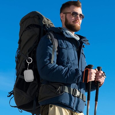 SaharaCase Hybrid Flex Series Case for Apple AirPods Pro 2 (2nd Generation), Transparent Black