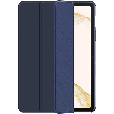 SaharaCase Folio Case for Samsung Galaxy Tab S8, Clear/Navy Blue (TB00208)