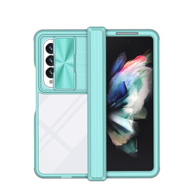 SaharaCase Full Body Case for Samsung Galaxy Z Fold4, Pink/Teal (CP00315)