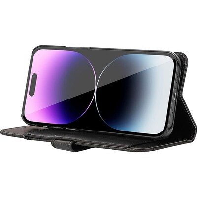 SaharaCase Folio Wallet Case for Apple iPhone 14 Pro Max, Black (CP00370)