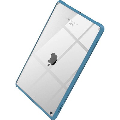SaharaCase Hybrid Flex Series Case for Apple iPad 10.2" (9th Generation 2021), Clear Blue (TB00073)